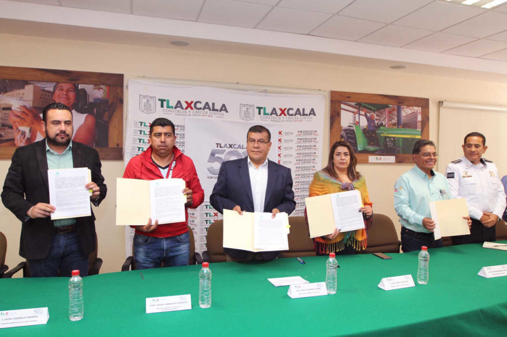 Renueva Sefoa convenio con municipios para establecer Centros Expedidores de Guías de Tránsito