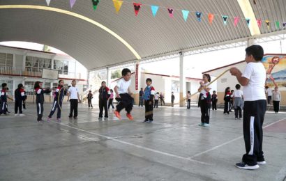 Más de 10 mil alumnos y maestros participaron en Semana Nacional de la Cultura Física y Deporte