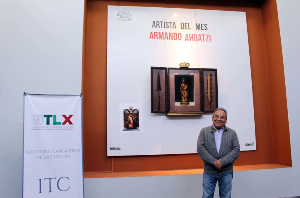 ITC reconoce como Artista del Mes al pintor tlaxcalteca Armando Ahuatzi