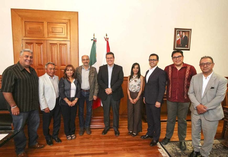 Se reúne Marco Mena con subsecretario Federal de Sedatu David Cervantes