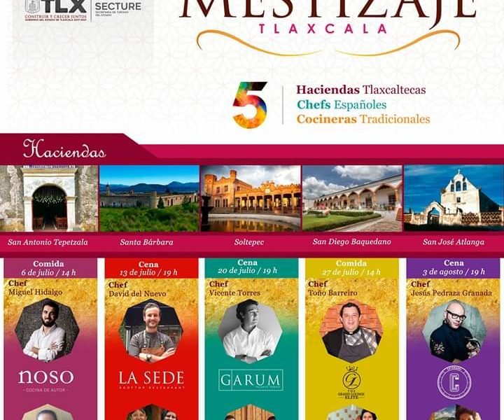 Presentan actividades del ciclo de maridajes “Sabores del Mestizaje Tlaxcala” Presentan actividades del ciclo de maridajes “Sabores del Mestizaje Tlaxcala”