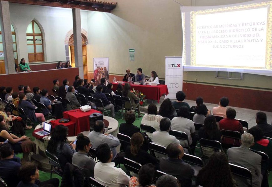 Análisis de la poesía mexicana a cargo de Marx Arriaga Navarro presentó ITC