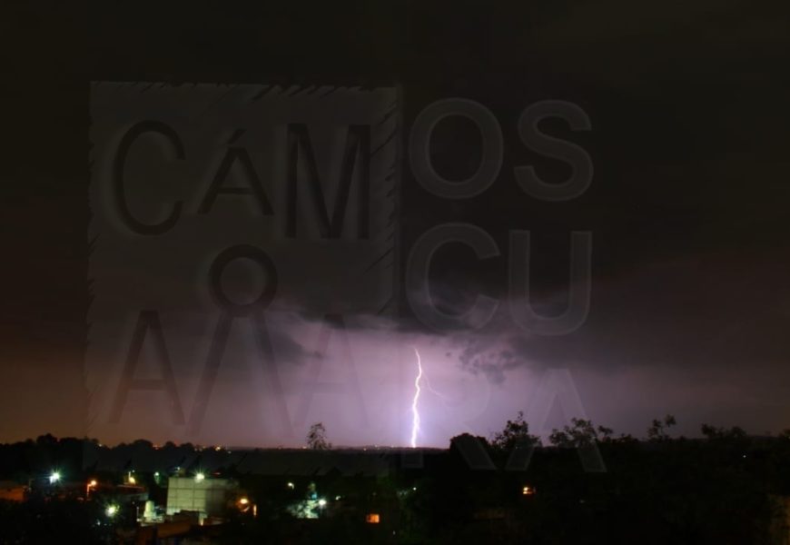 Se registra fuerte tormenta en la zona centro de Tlaxcala