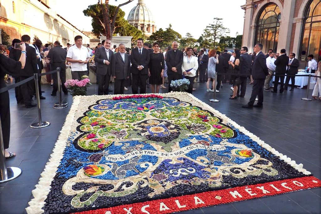Cultura y atractivos de Tlaxcala presentes en el Vaticano