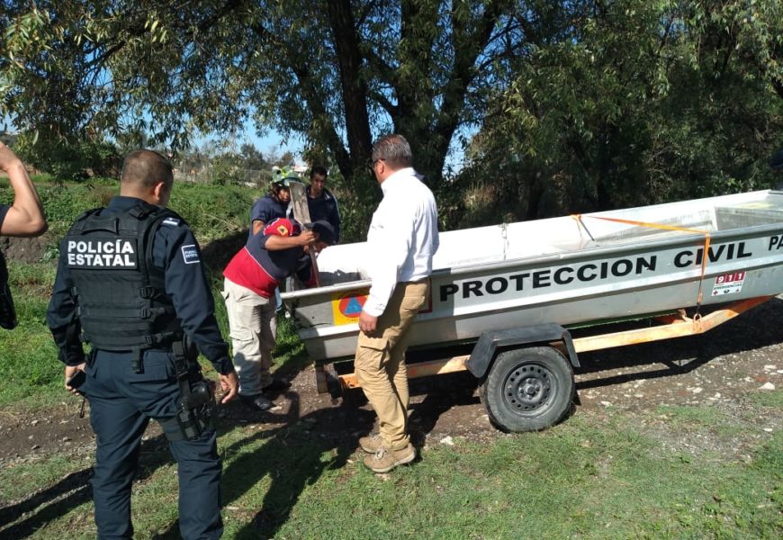 PGJE inició investigación para esclarecer muerte de mujer que cayó al río Zahuapan