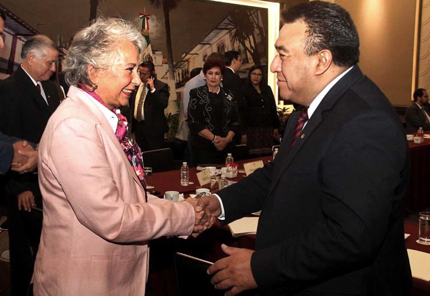 Olga Sánchez Cordero encabezó la primera “Mesa para la Gobernabilidad de México”