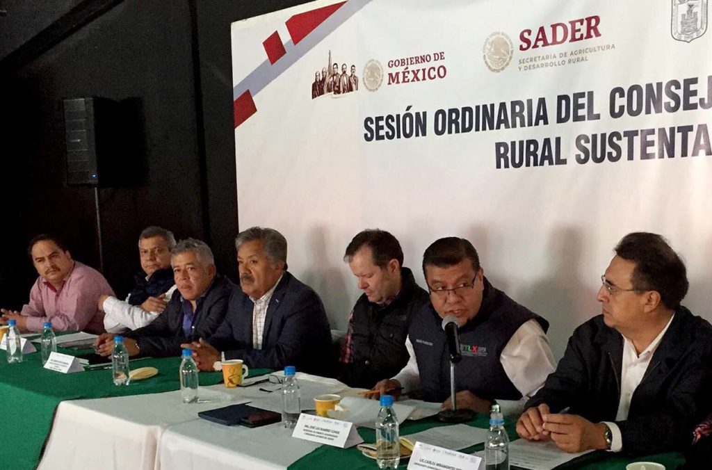 Realizan Sefoa y Sader segunda reunión del Consejo Estatal para el Desarrollo Rural Sustentable