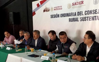 Realizan Sefoa y Sader segunda reunión del Consejo Estatal para el Desarrollo Rural Sustentable