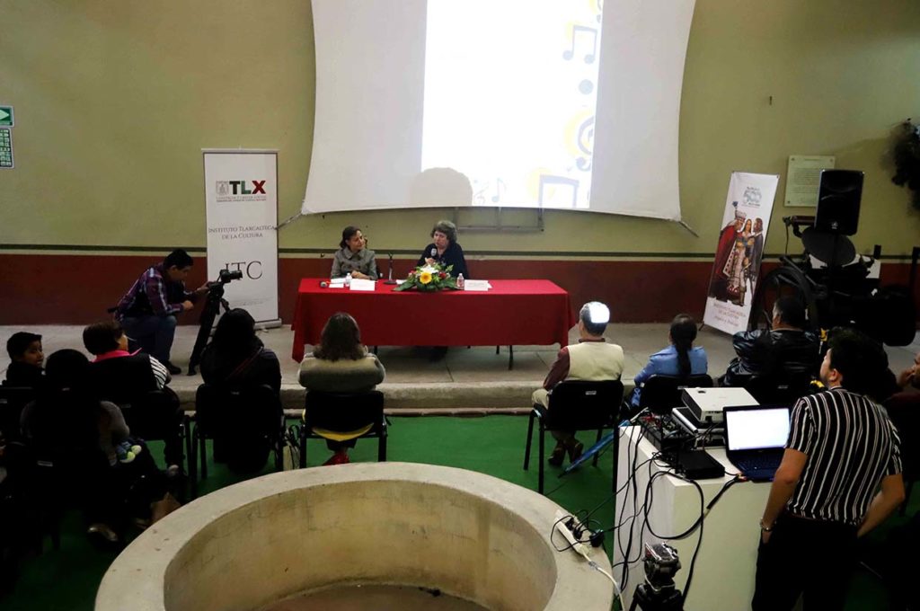 Sibylle Hayem impartió la conferencia “La música de los compositores del cine mexicano”