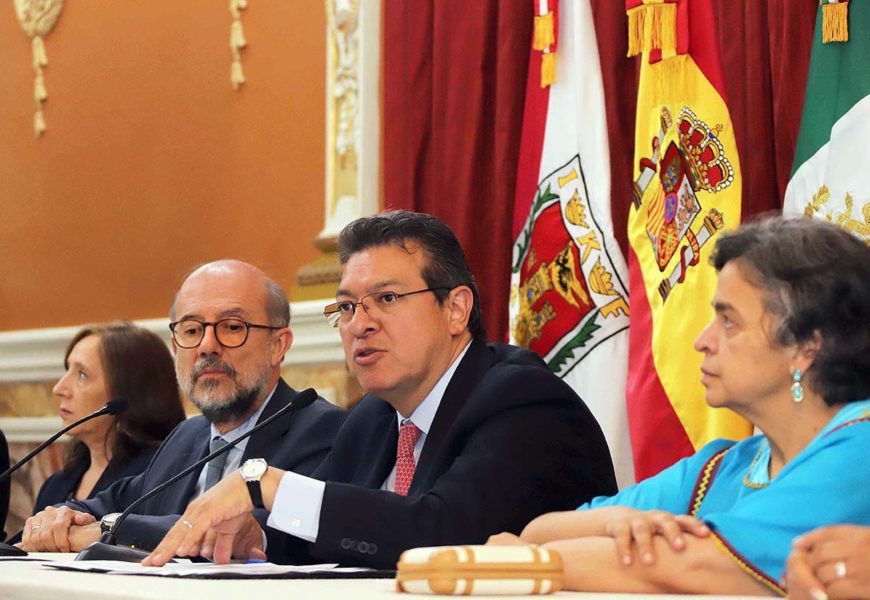 Marco Mena y Embajador Juan López-Doriga fortalecen relación Tlaxcala-España Marco Mena y Embajador Juan López-Doriga fortalecen relación Tlaxcala-España