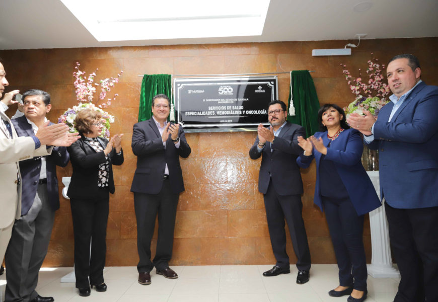 Clínica de Salud de Pensiones Civiles inaugura Marco Mena