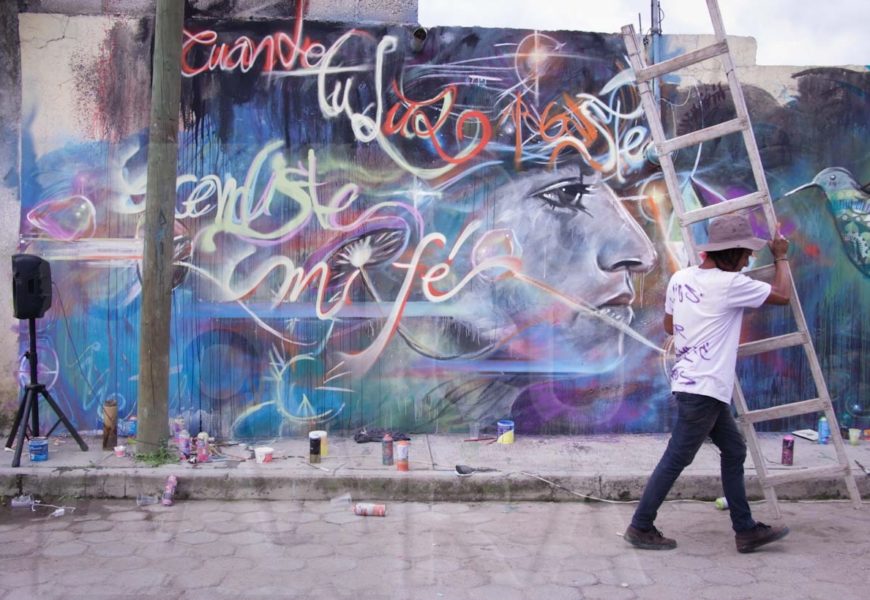 Realizan segundo Festival Jios de arte urbano en Xicohtzinco