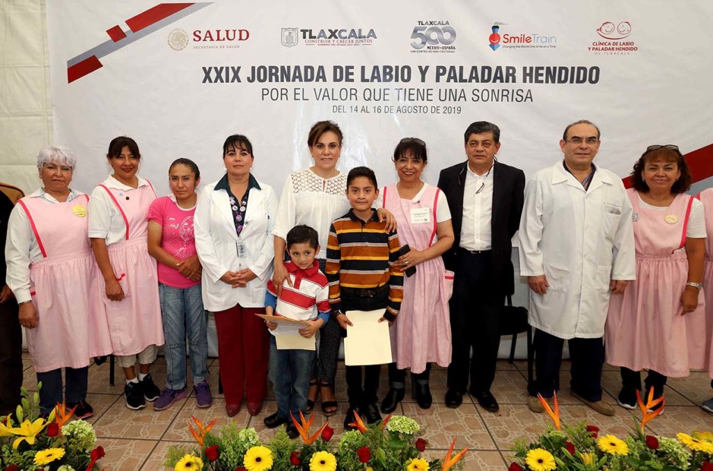 Inauguró Sandra Chávez XXIX jornada de labio y paladar hendido