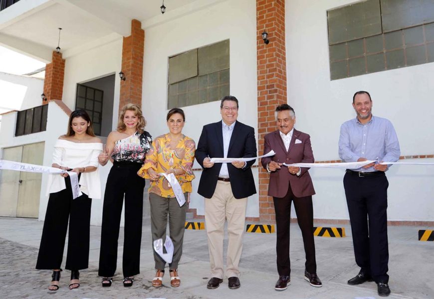 Inauguró Marco Mena ampliación de la empresa Roumina México
