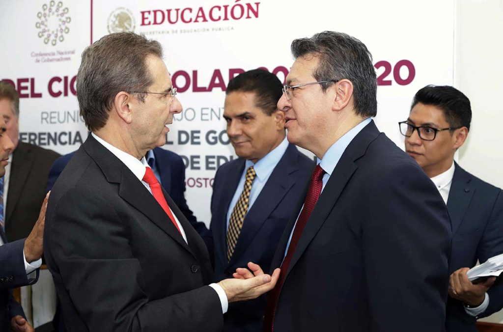 Marco Mena participó en reunión de Conago que encabezó Esteban Moctezuma, Secretario de Educación