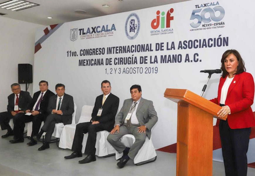 Inauguran 11vo Congreso Internacional de Cirugía de Mano en Tlaxcala