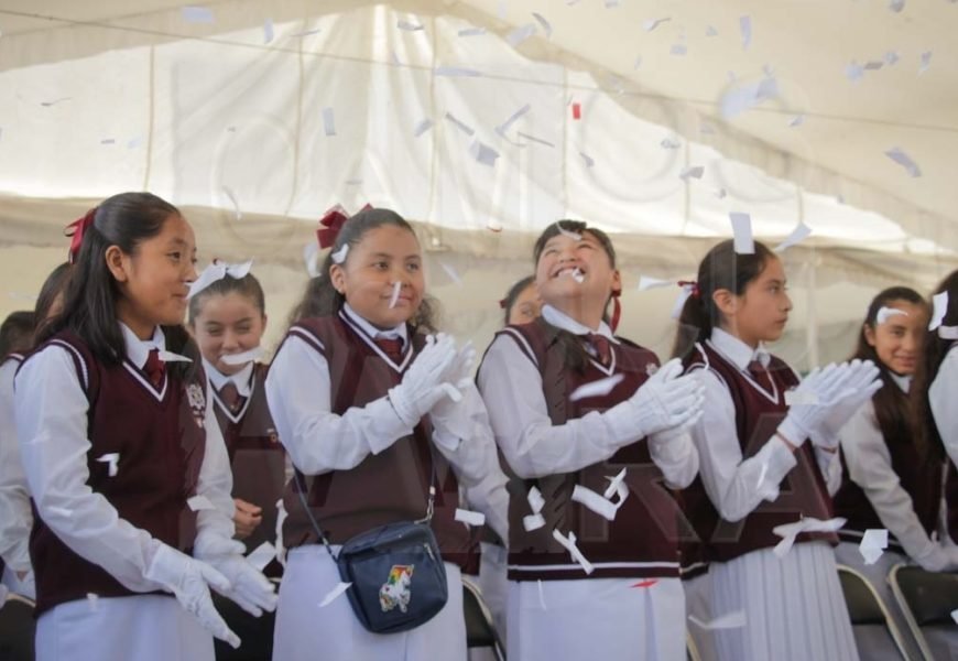 Inauguran el ciclo escolar 2019-2020 en Nopalucan