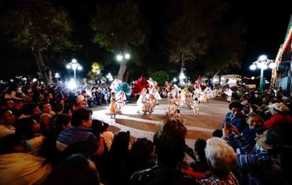 Vídeo mapping de «Noches Mágicas de Tlaxcala» reunió a más de 10 mil personas.