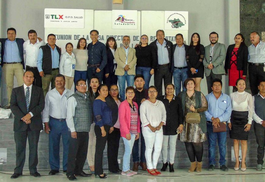 Realizan reunión de la Red Tlaxcalteca de Municipios por la Salud