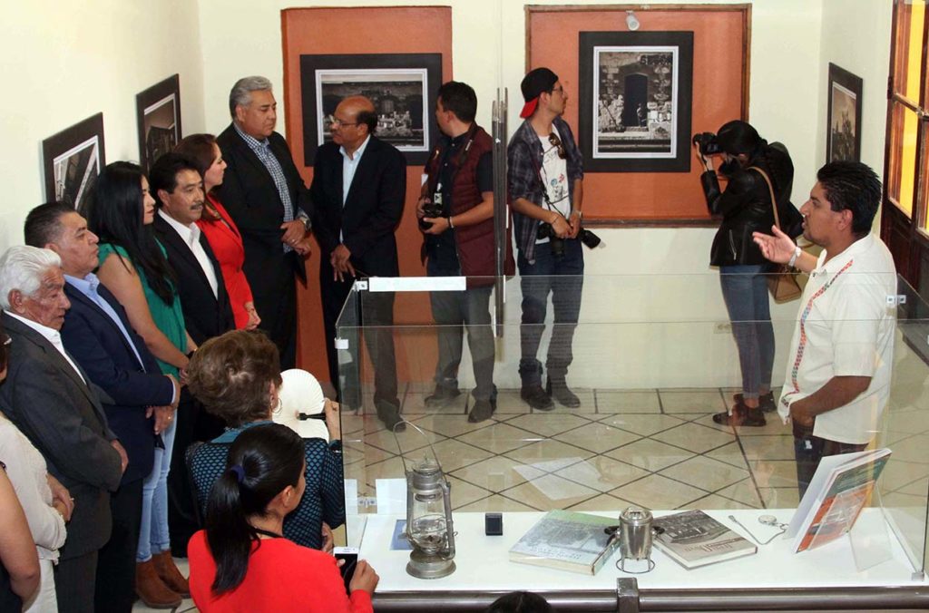 Inauguran exposición “El ferrocarril en Tlaxcala, 150 años” en el museo Miguel N. Lira