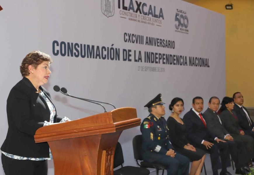 Conmemoran el 198 aniversario de la consumación de la Independencia