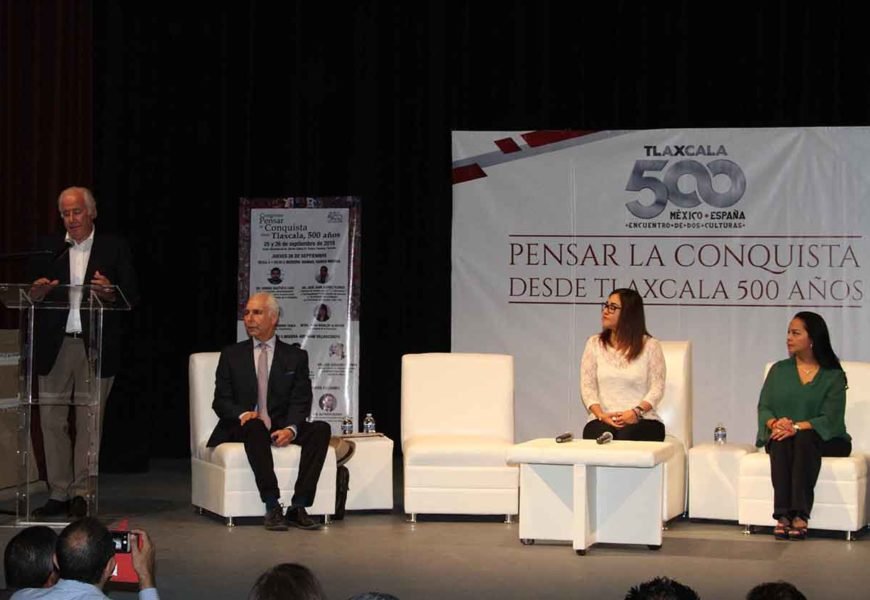 Se inauguró el congreso «Pensar la conquista desde Tlaxcala 500 años»