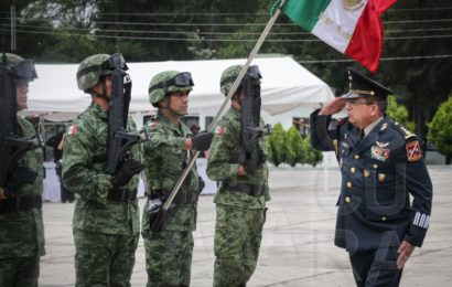 José Joaquín Jiménez toma posesión como comandante de la 23 Zona Militar en Panotla