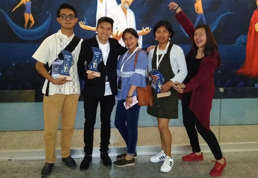 Ganan estudiantes de CEyTE concurso nacional de oratoria, poesía y cuento