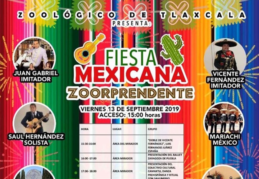 Zoológico de Tlaxcala celebrará “Fiesta Mexicana”