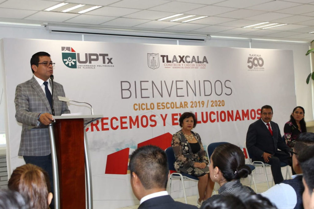 Enrique Padilla Sánchez, rector de la UPTx agradeció la confianza depositada en la institución.