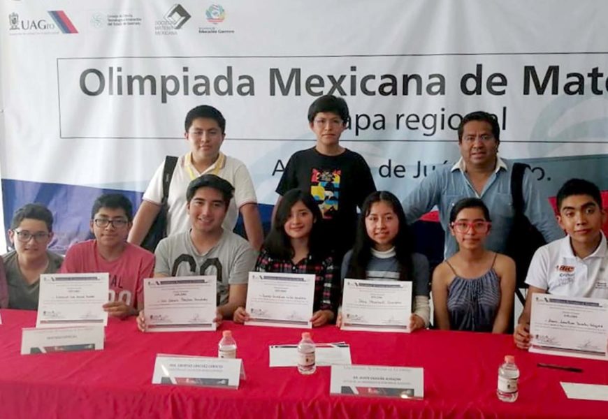 Obtienen estudiantes tlaxcaltecas cinco medallas en competencia regional de matemáticas