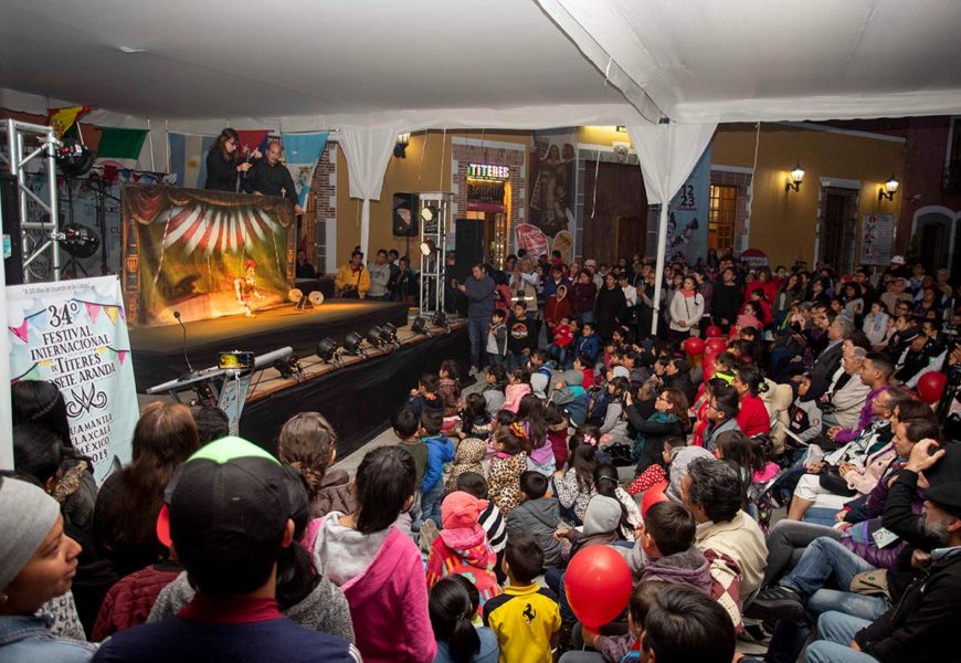 Inauguran 34 Festival Internacional de Títeres “Rosete Aranda”