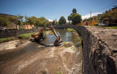 Inicia Secoduvi trabajos de desazolve del río Zahuapan
