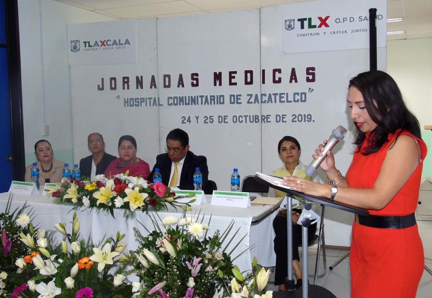 Inicia SESA jornadas médicas por aniversario del Hospital de Zacatelco