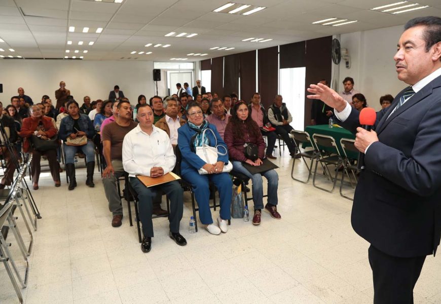 Fortalece Florentino Domínguez diálogo con comunidad educativa con audiencias públicas