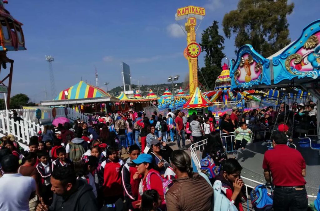Disfrutan niñas y niños de “Tlaxcala Feria 2019”