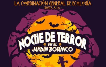 Invita CGE a “Noche de Terror” en el Jardín Botánico de Tizatlán