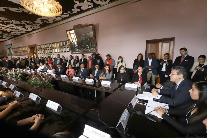 Trabajo institucional entre poderes  mantiene crecimiento de Tlaxcala: Marco Mena