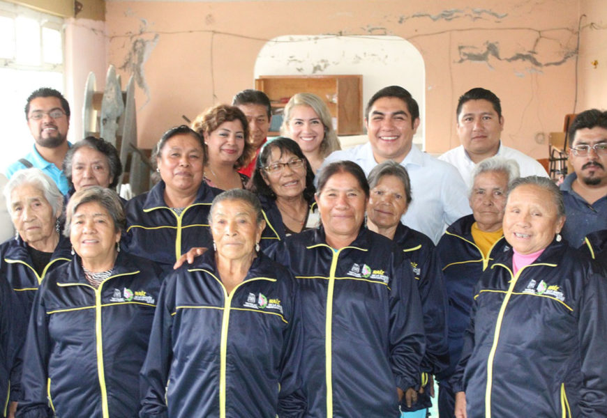 Da inicio «Club de la tercera edad» en los Reyes Quiahuixtlan