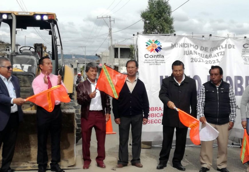 Inicia CEAT rehabilitación de red de drenaje sanitario en Contla