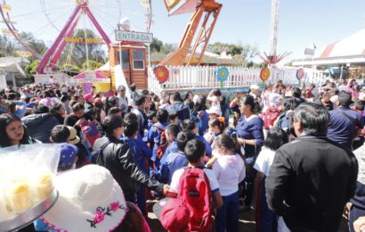 Disfrutan estudiantes de escuelas públicas de “Tlaxcala Feria 2019”
