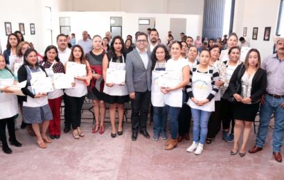 Clausura MCH curso de capacitación para el autoempleo en Calpulalpan