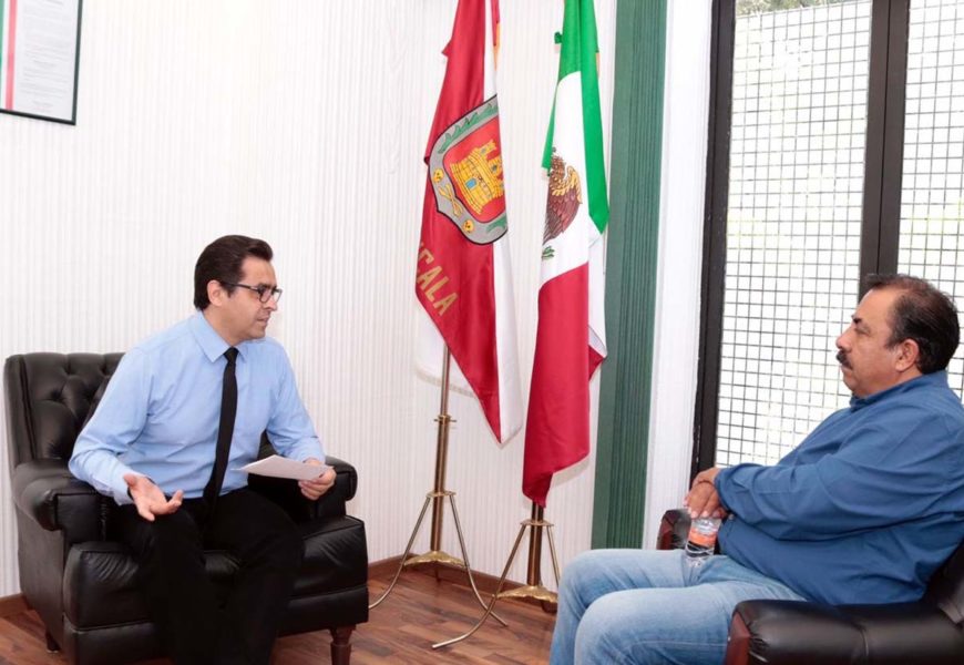 Refuerza Icatlax vínculos con Canaco-Servytur de la zona oriente del estado
