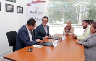 Convenio de colaboración firman Sepol e Icatlax
