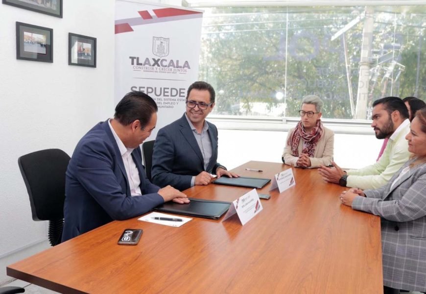 Convenio de colaboración firman Sepol e Icatlax