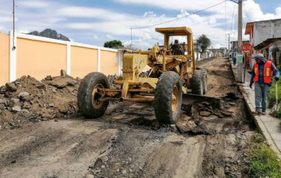 Rehabilita Secoduvi carretera que comunica a Cuaxomulco y Santa Cruz Tlaxcala