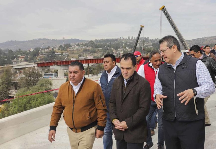 Reconoce Arturo Herrera desarrollo de Tlaxcala tras supervisión de obras