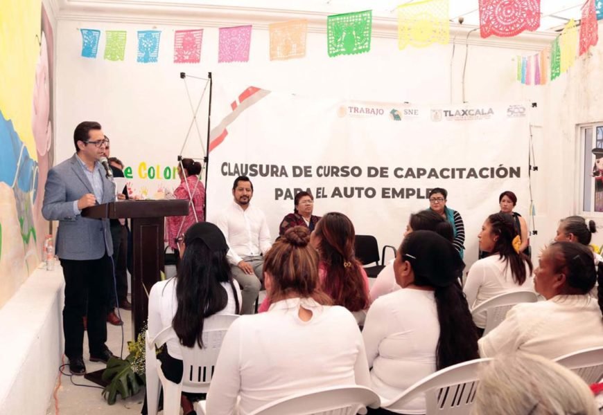 Clausura MCH cursos de capacitación para el trabajo en Zitlaltepec