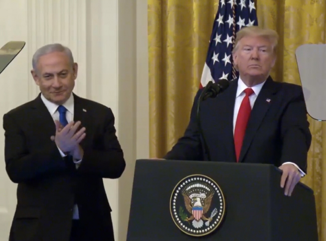 Trump anuncia Acuerdo del Siglo Israel-Palestina