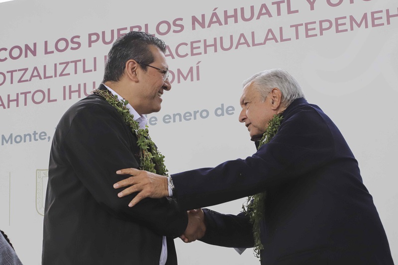 El pasado viernes el presidente Andrés Manuel López Obrador, acompañado del Gobernador Marco Mena, sostuvo un encuentro con pueblos indígenas del estado.
